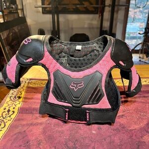 Fox Kids Protective Gear in Pink and Black